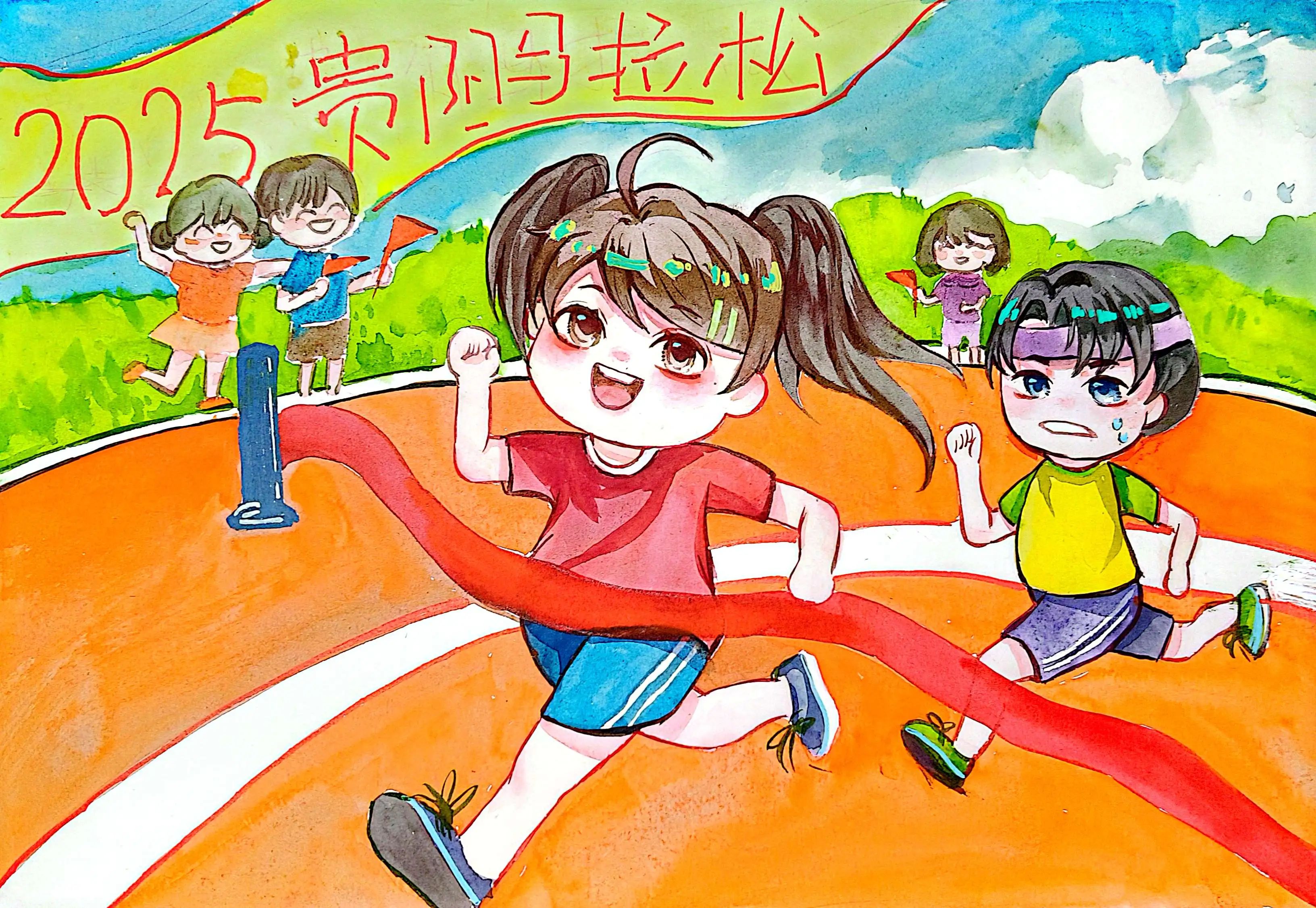 第二批「童画贵马」优秀作品来袭~