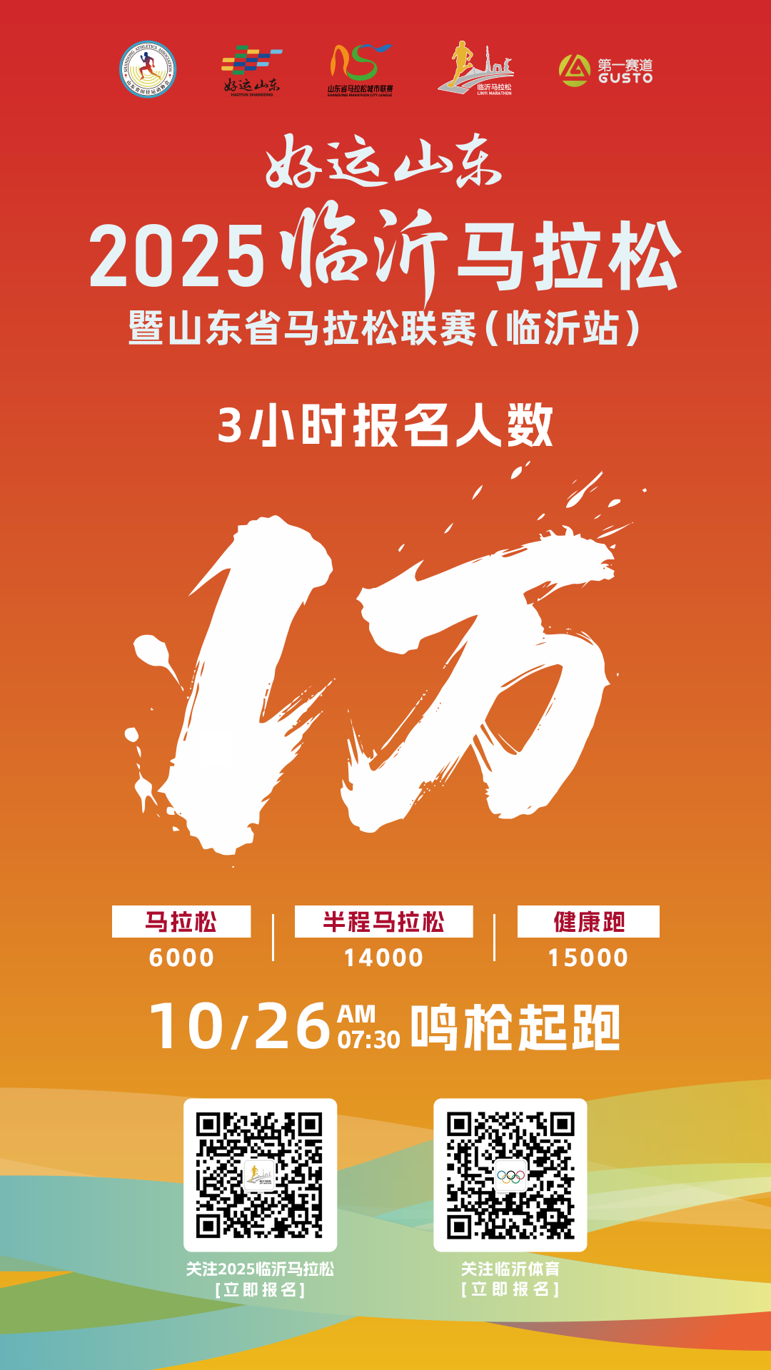 爆！首日已有超万人报名！