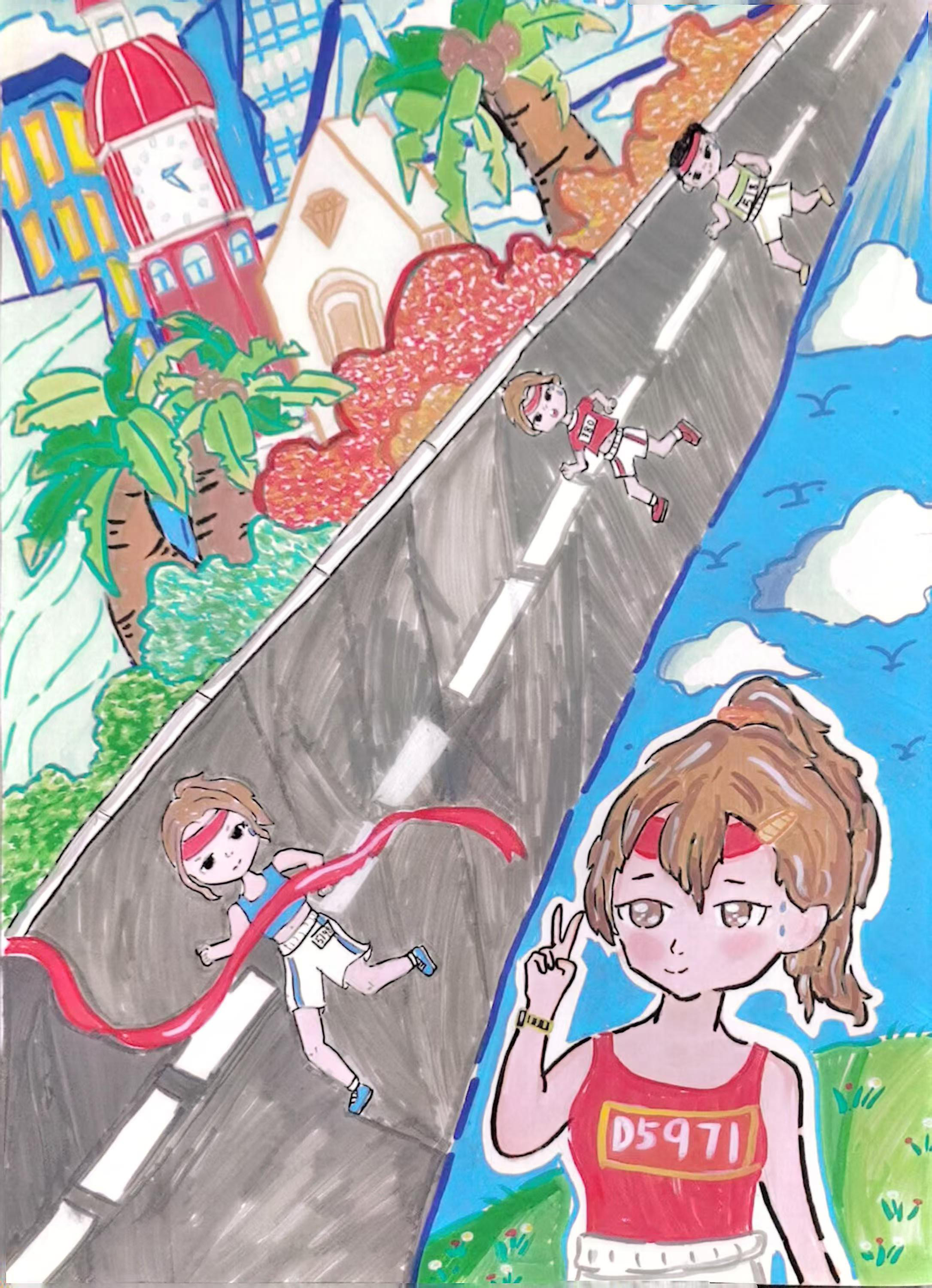 别划走！椰城小画家上线了！“童画海马”作品公布啦~